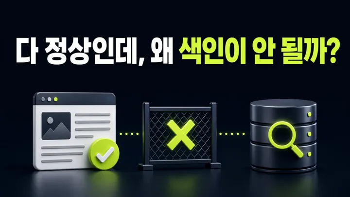 신생 도메인, 구글이 읽고도 안 담는 이유
